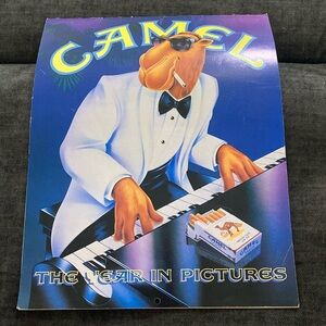 Vintage 1992 Joe Camel Calendar- Perfect Condition